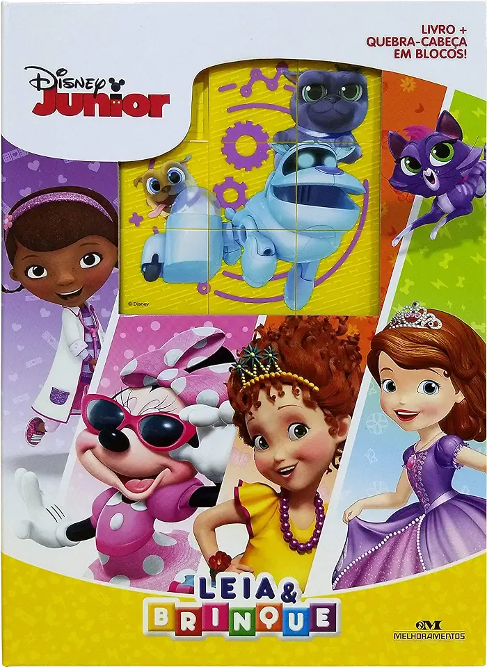 Capa do Livro Disney Junior - Leia & Brinque - Disney