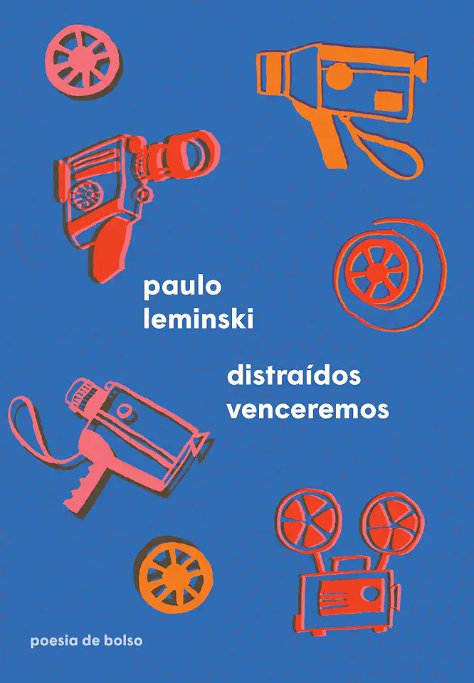 Capa do Livro Distraídos Venceremos - Paulo Leminski