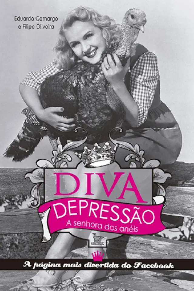 Capa do Livro Diva Depressão a Senhora dos Aneis - Eduardo Camargo e Filipe Oliveira