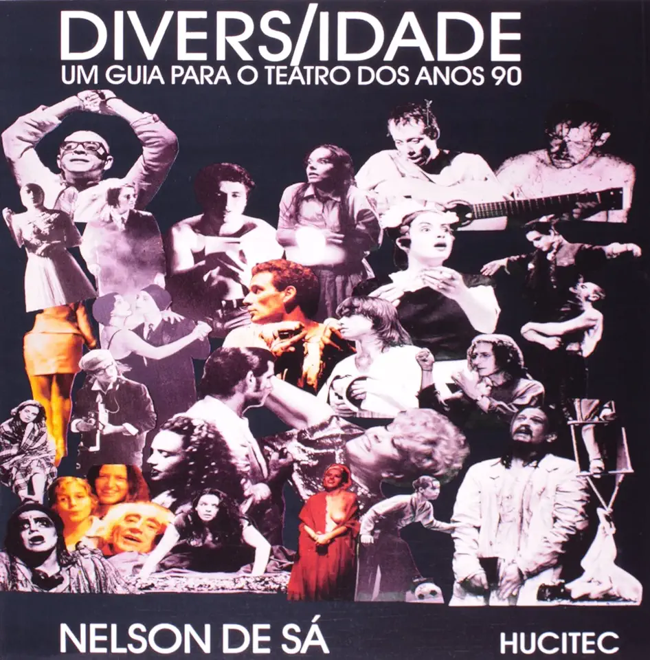 Capa do Livro Diversidade um Guia para o Teatro dos Anos 90 - Nelson de Sá