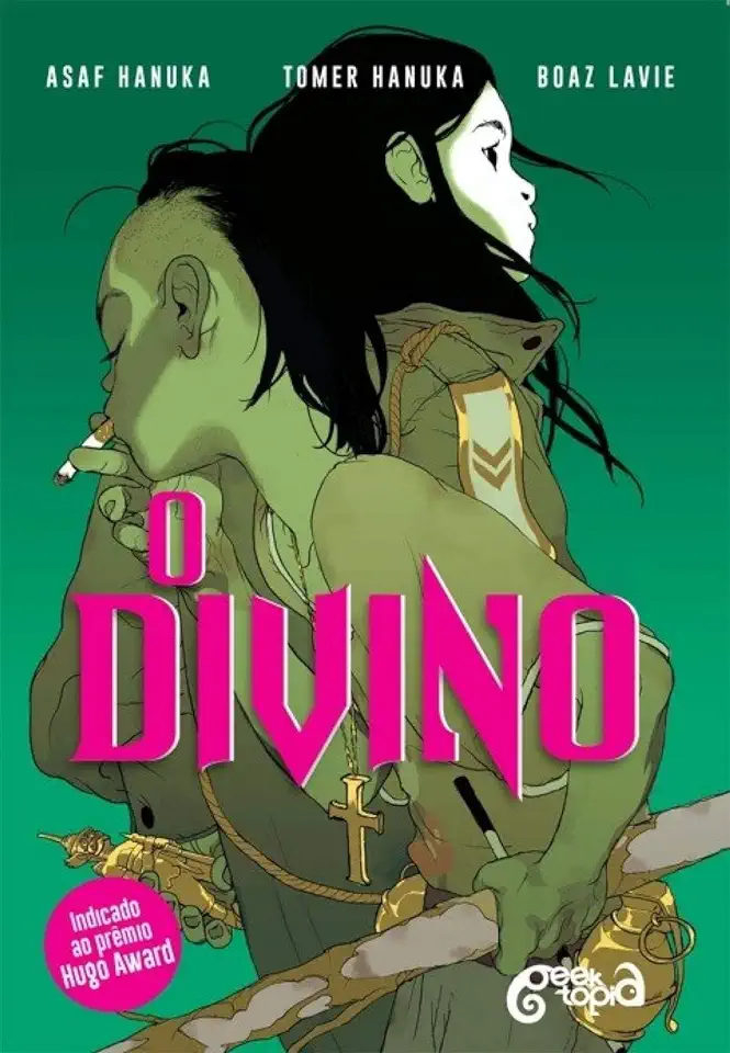 Capa do Livro Divino, O - Asaf Hanuka