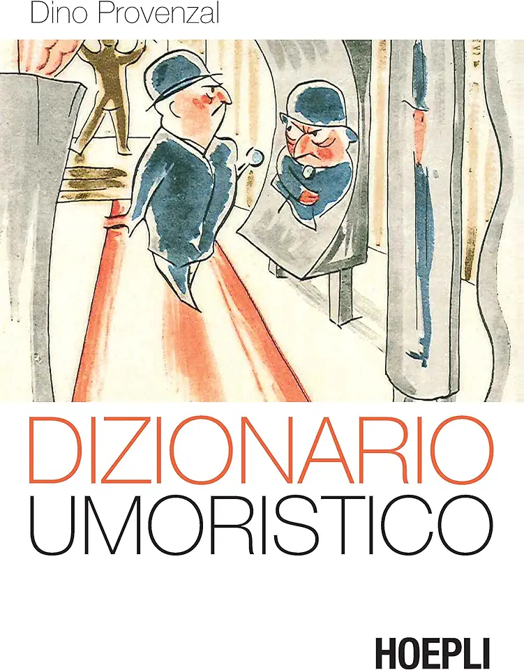 Capa do Livro Dizionario Umoristico - Dino Provenzal