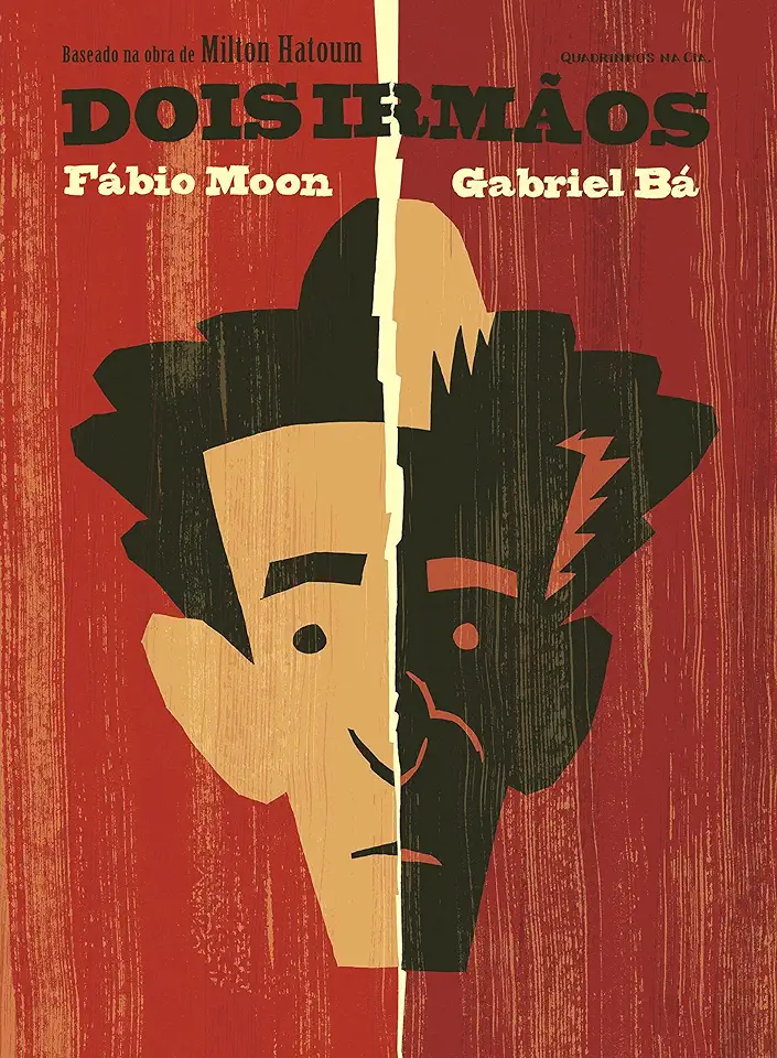 Capa do Livro Dois Irmãos - Fábio Moon Gabriel Bá