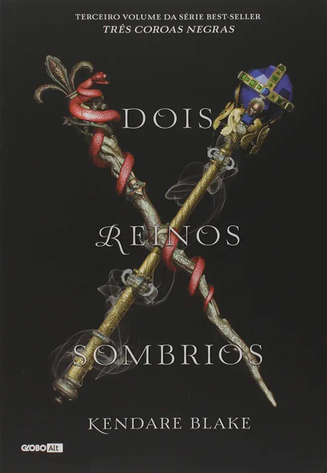 Capa do Livro Dois Reinos Sombrios - Kendare Blake