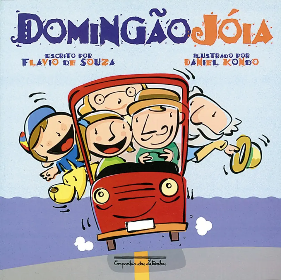 Capa do Livro Domingão Jóia - Flavio de Souza