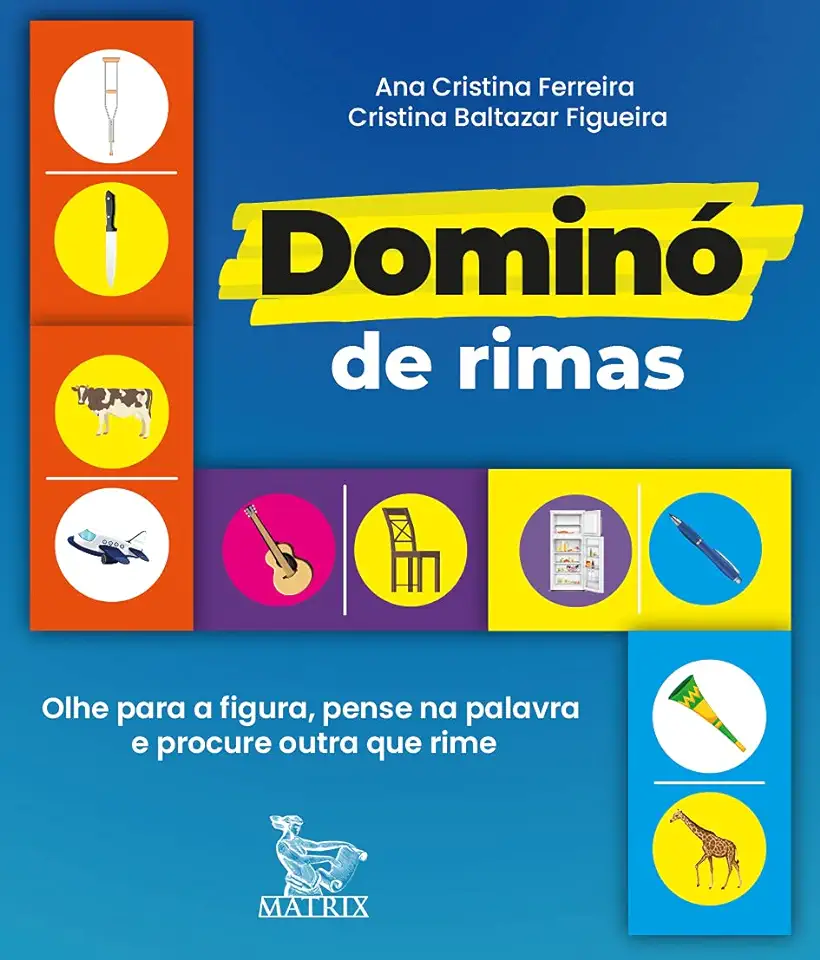 Capa do Livro Domino De Rimas - Ana Cristina Ferreira&cristina Baltazar