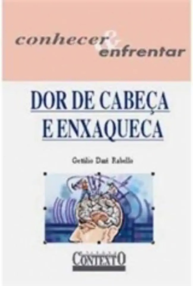 Capa do Livro Dor de Cabeça e Enxaqueca - Getúlio Daré Rabello