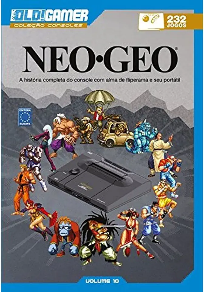 Capa do Livro Dossiê OLD!Gamer Volume 10: Neo Geo - Editora Europa