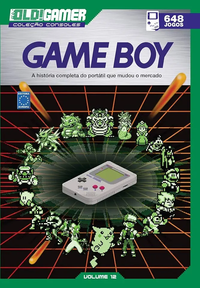 Capa do Livro Dossiê OLD!Gamer Volume 12: Game Boy - Editora Europa