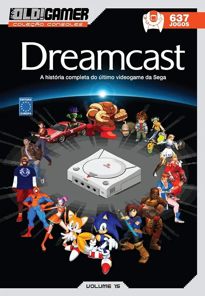 Capa do Livro Dossiê OLD!Gamer Volume 15: Dreamcast - editora europa