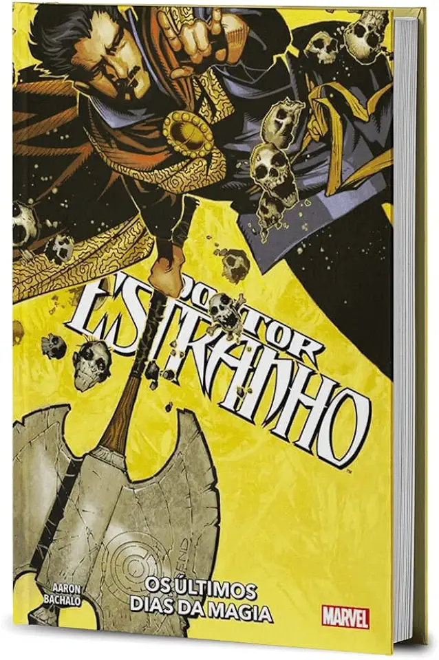 Capa do Livro Doutor Estranho: Os Ultimos Dias Da Magia - Bachalo/aaron/nowlan