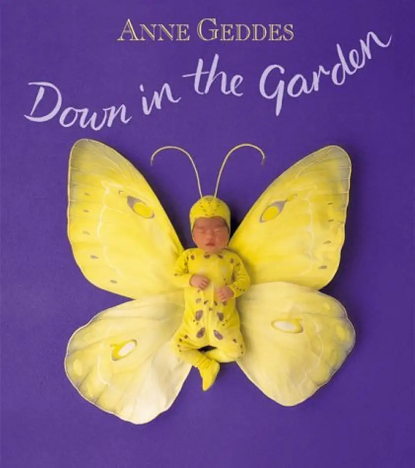 Capa do Livro Down in the Garden - Anne Geddes