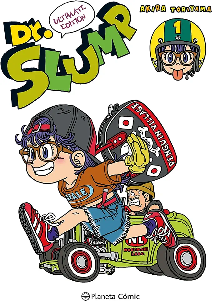 Capa do Livro Dr. Slump Nº 1 - Akira Toriyama