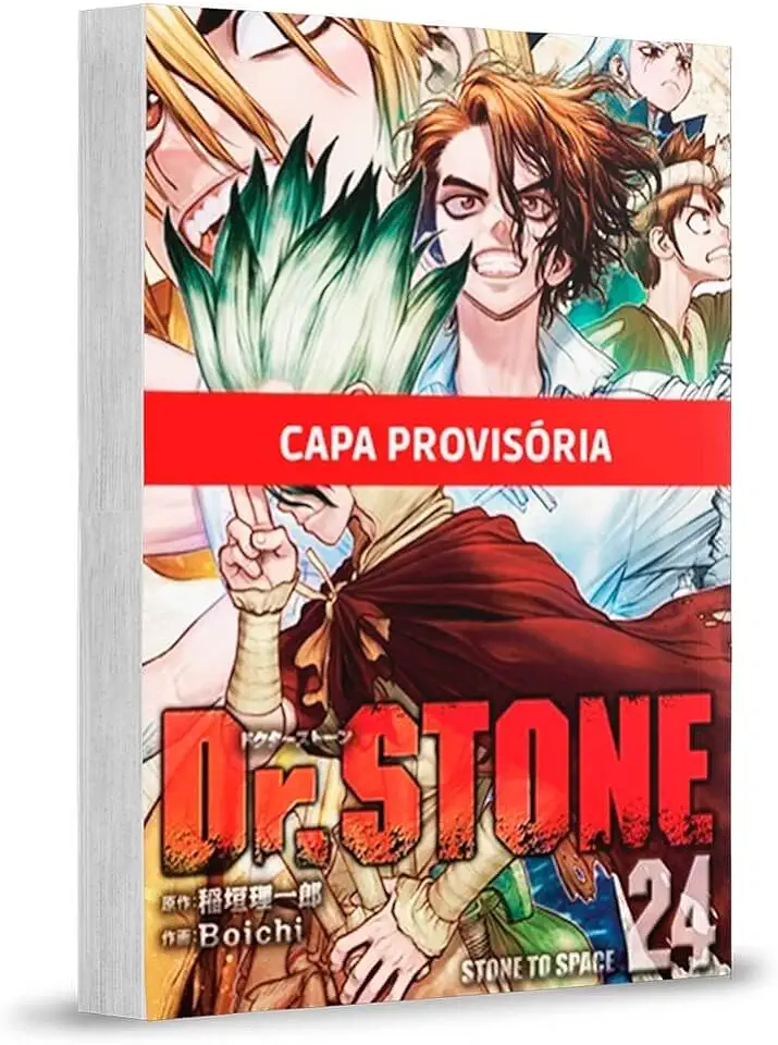 Capa do Livro Dr. Stone - 24 - Inagaki, Riichiro