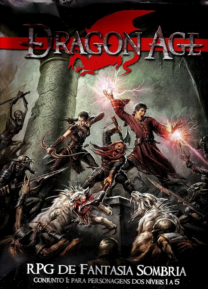 Capa do Livro DRAGON AGE RPG - NOV - PRAMAS, CHRIS