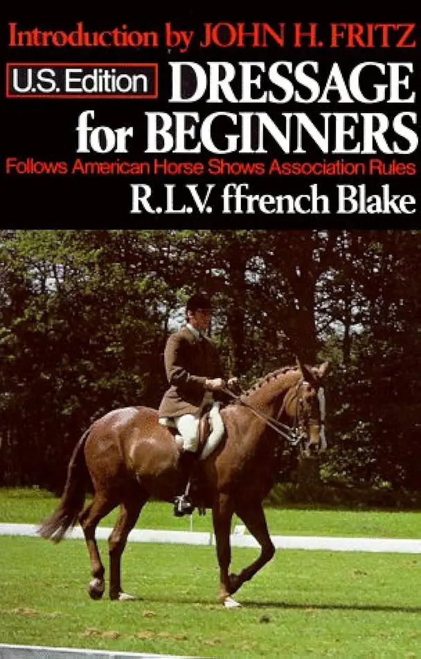 Capa do Livro Dressage For Beginners - R. L. V. Ffrench Blake