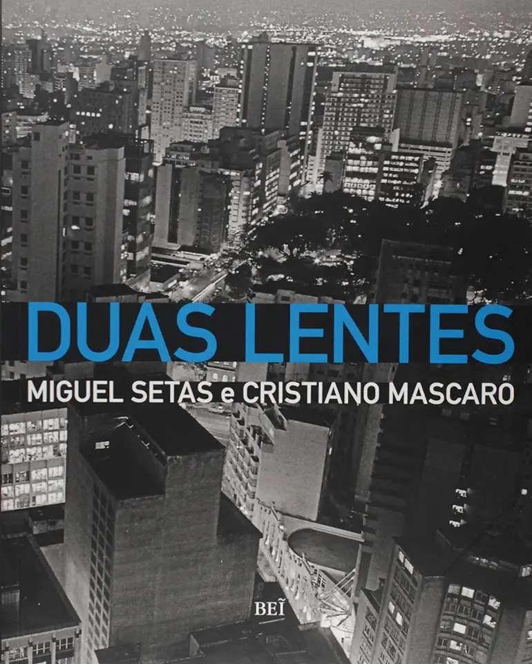 Capa do Livro Duas Lentes - Miguel Setas