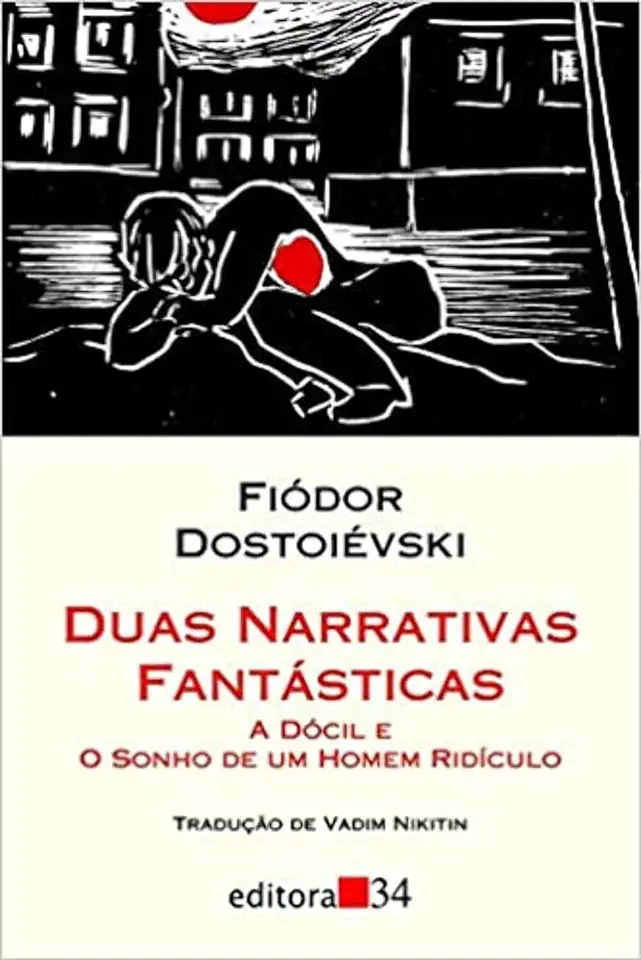 Capa do Livro Duas Narrativas Fantásticas - Fiódor Dostoiévski