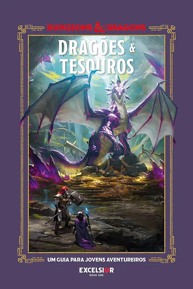 Capa do Livro Dungeons & Dragons: Dragões & Tesouros - Jim Zub