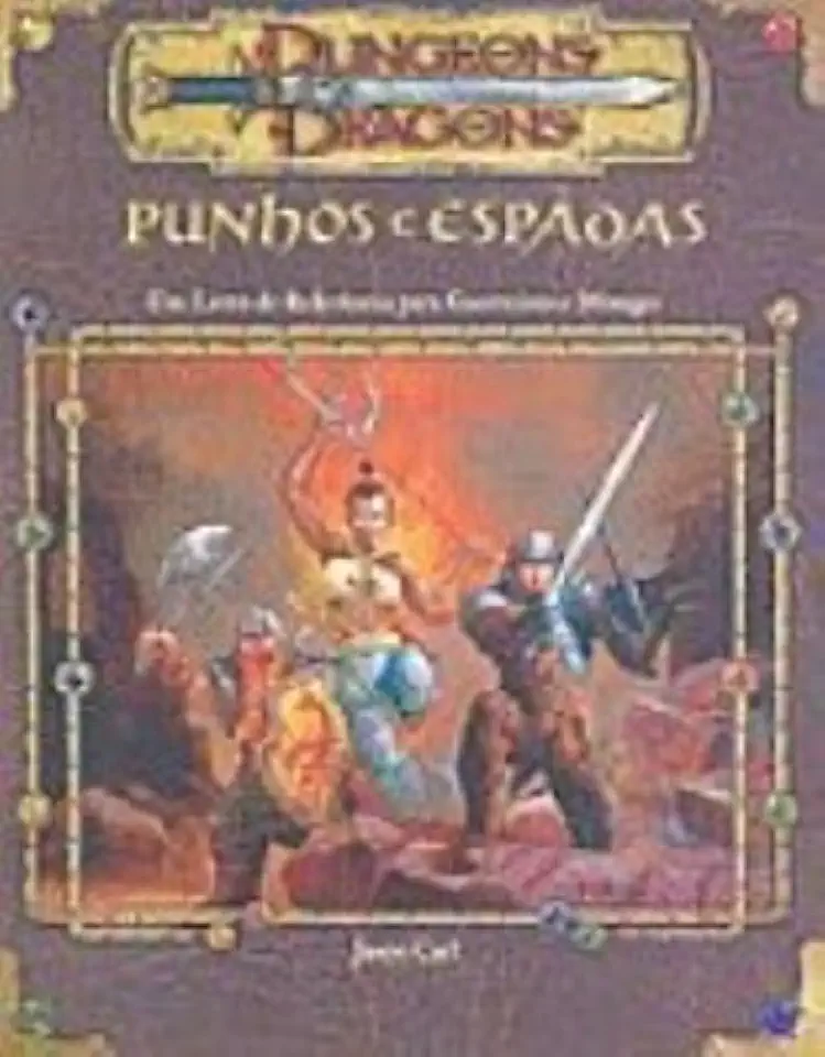 Capa do Livro Dungeons & Dragons - Punhos e Espadas - Jason Carl