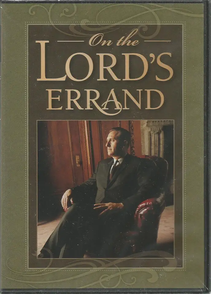 Capa do Livro Dvd on the Lords Errand - Thomas S. Monson’s