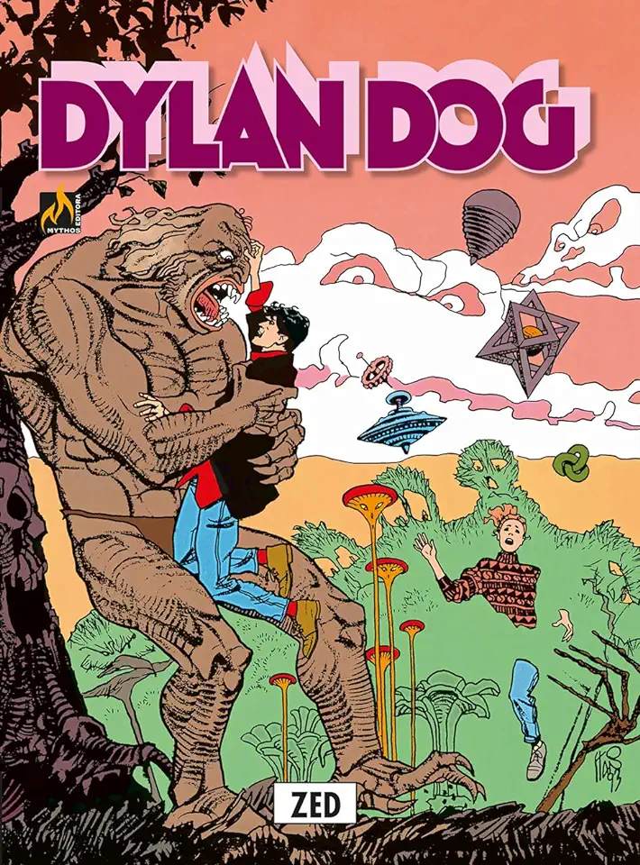 Capa do Livro Dylan Dog - volume 10 - Zed - Sclavi, Tiziano