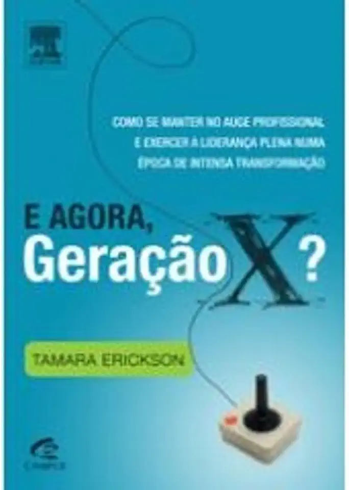 Capa do Livro E Agora, Geração X? - Tamara Erickson