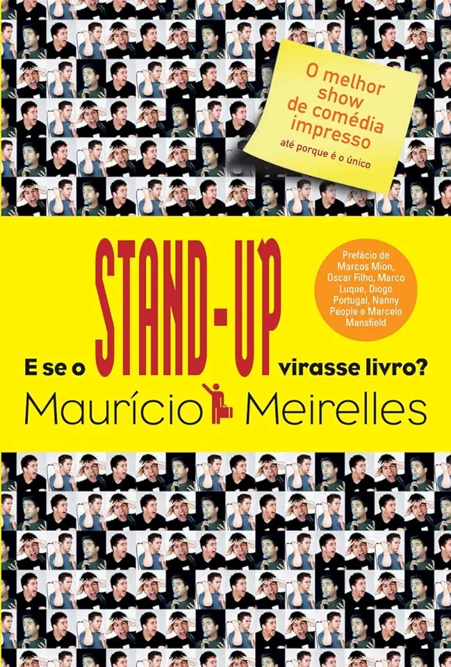 Capa do Livro E Se o Stand-up Virasse Livro? - Maurício Meirelles