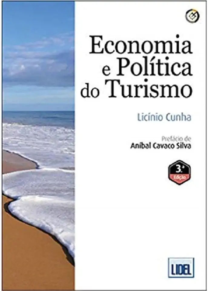 Capa do Livro Economia e Política do Turismo - Licínio Cunha