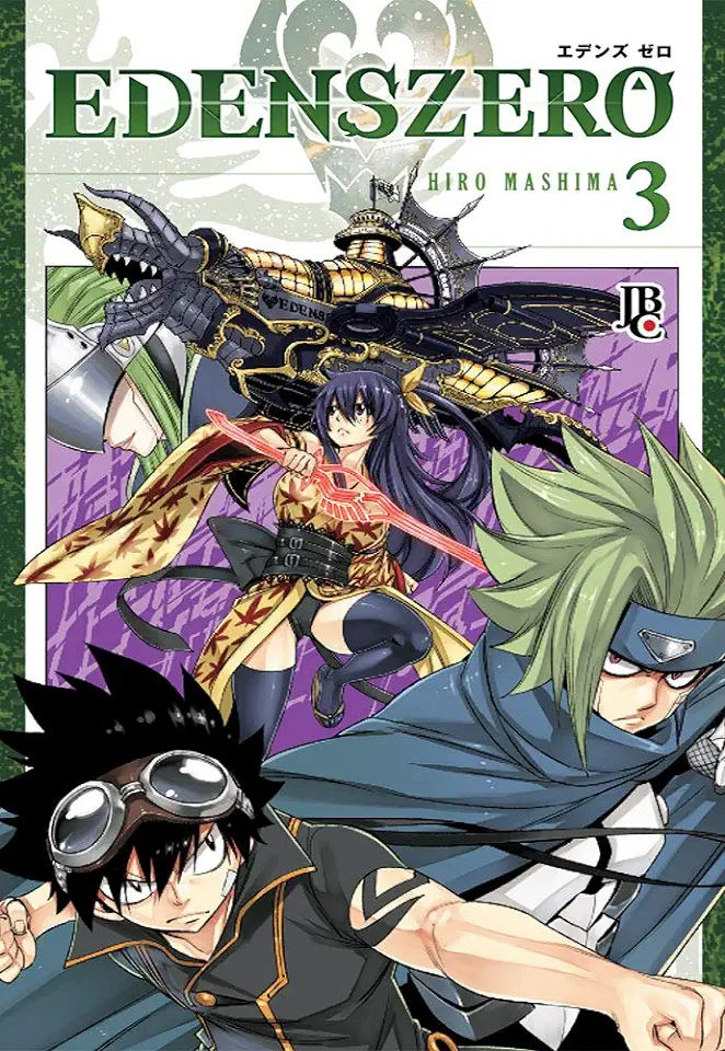 Capa do Livro Edens Zero - Vol. 3 - Mashima, Hiro