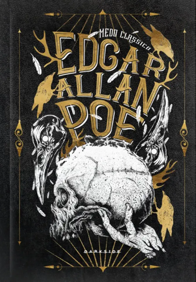 Capa do Livro Edgar Allan Poe: Coleção Medo Clássico - volume 1 - Edgar Allan Poe