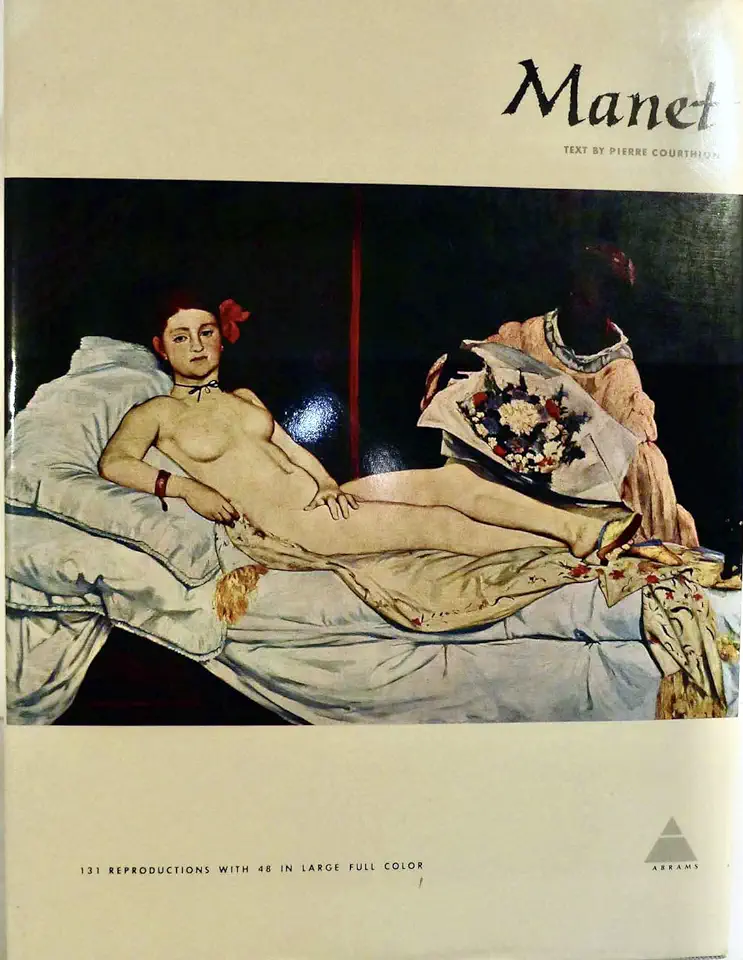 Capa do Livro Edouard Manet (673) - Pierre Courthion