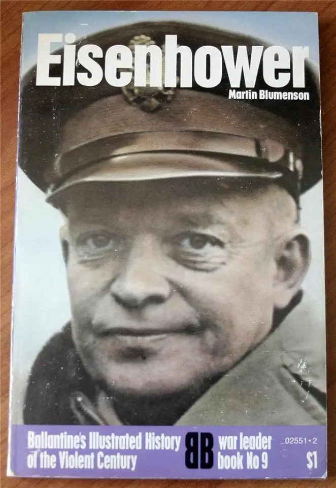 Capa do Livro Eisenhower - Martin Blumenson