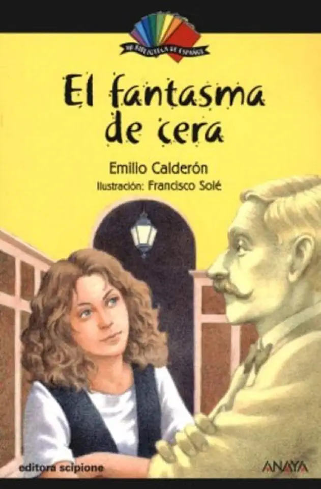 Capa do Livro El Fantasma de Cera - Emilio Calderón