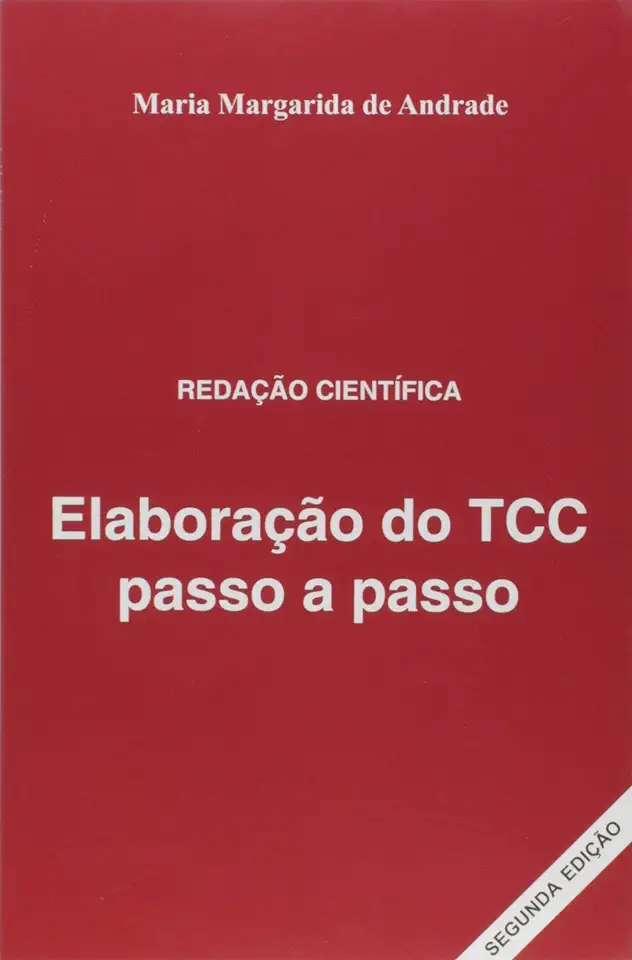 Capa do Livro Elaboração do Tcc Passo a Passo - Maria Margarida de Andrade