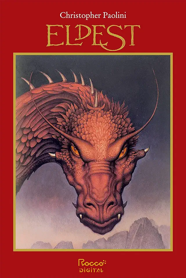 Capa do Livro Eldest - Christopher Paolini