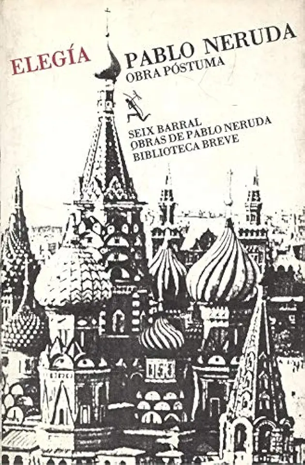 Capa do Livro Elegia - Pablo Neruda