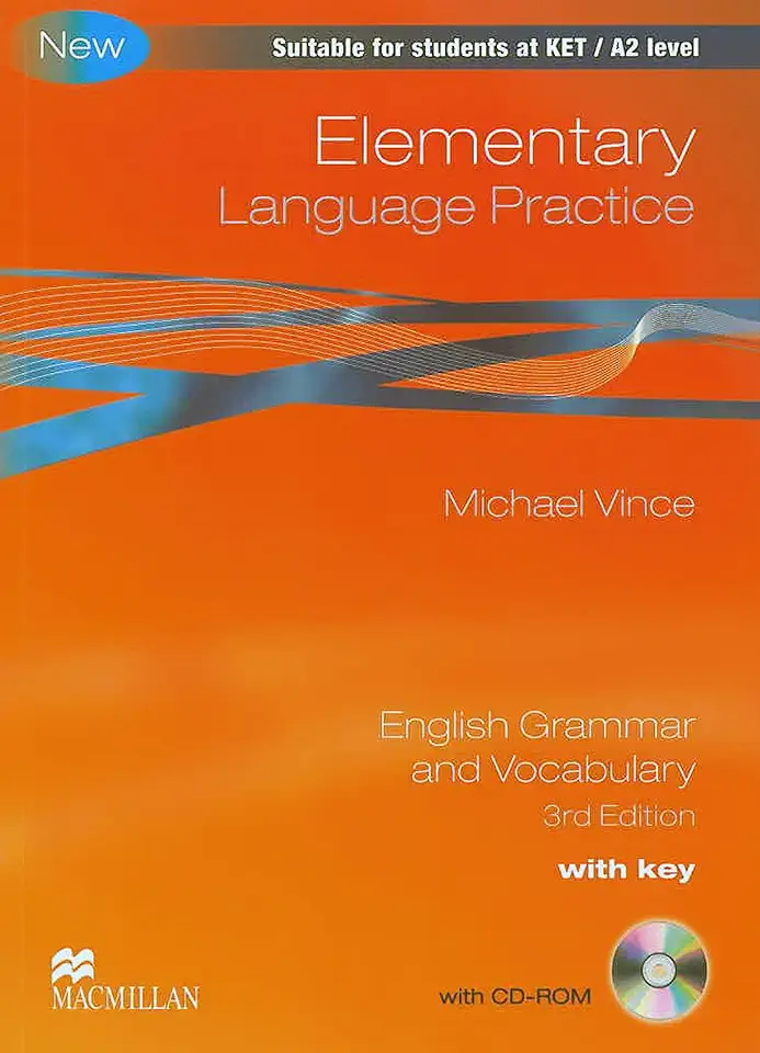 Capa do Livro Elementary Language Practice - Michael Vince