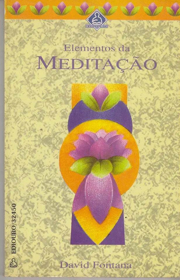 Capa do Livro Elementos da Meditação - David Fontana