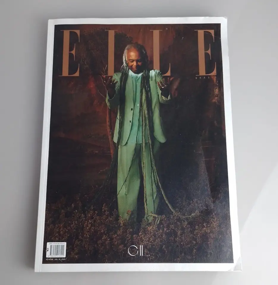 Capa do Livro Elle Brasil - Capa Versão Gilberto Gil - Varios