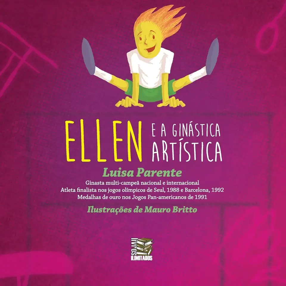 Capa do Livro Ellen e a ginástica artística - Parente, Luísa