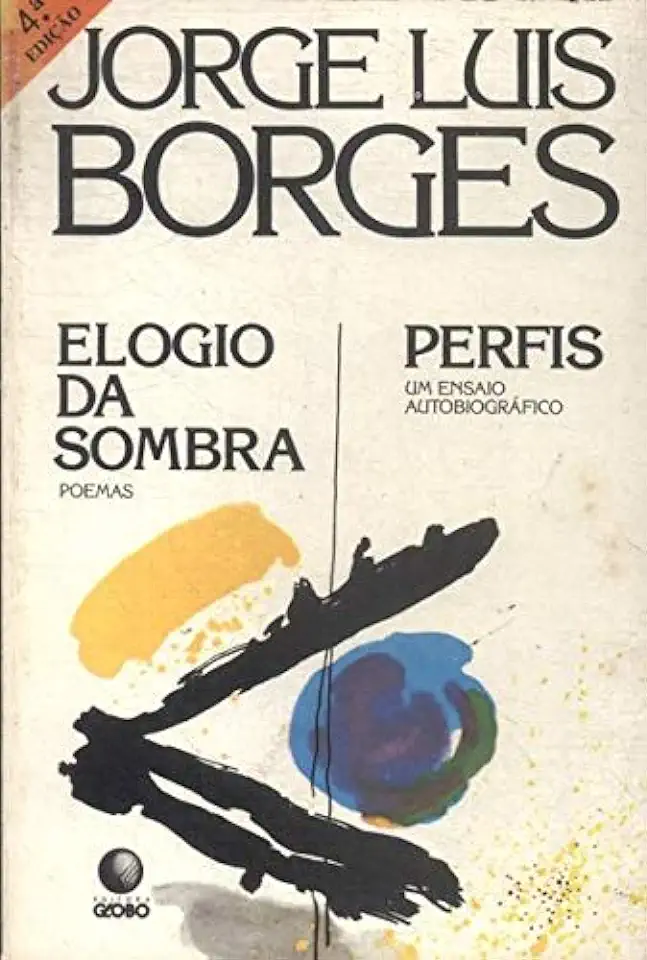 Capa do Livro Elogio da Sombra - Jorge Luis Borges