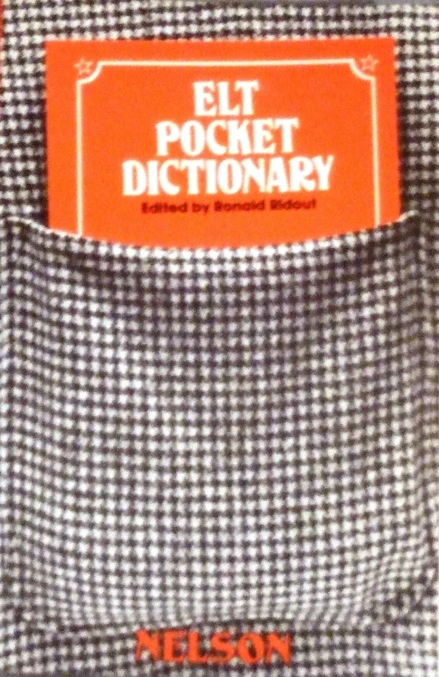 Capa do Livro Elt Pocket Dictionary - Ronald Ridout