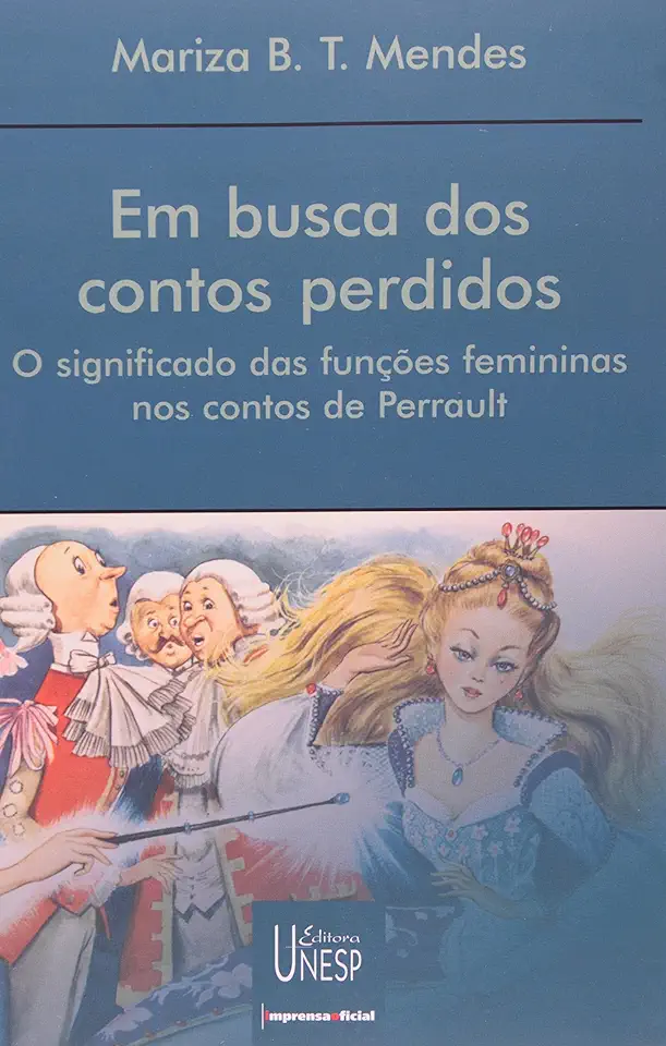 Capa do Livro Em Busca dos Contos Perdidos - Mariza B. T. Mendes