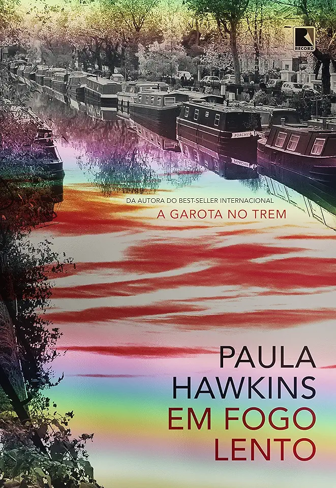 Capa do Livro Em Fogo Lento - Hawkins, Paula