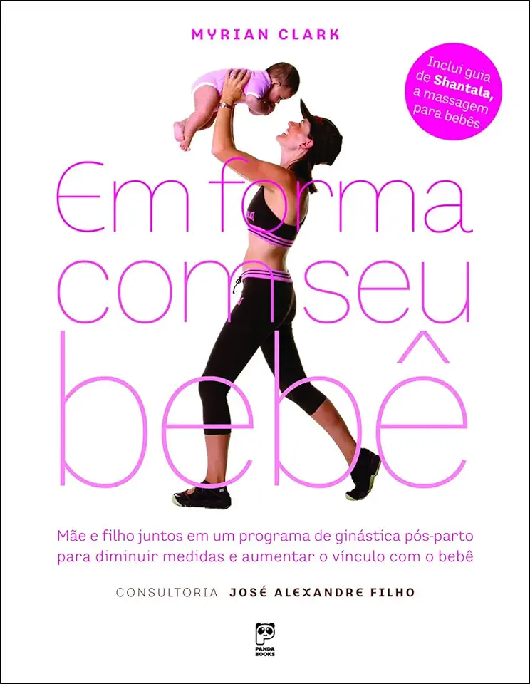 Capa do Livro Em Forma Com Seu Bebê - Myrian Clark