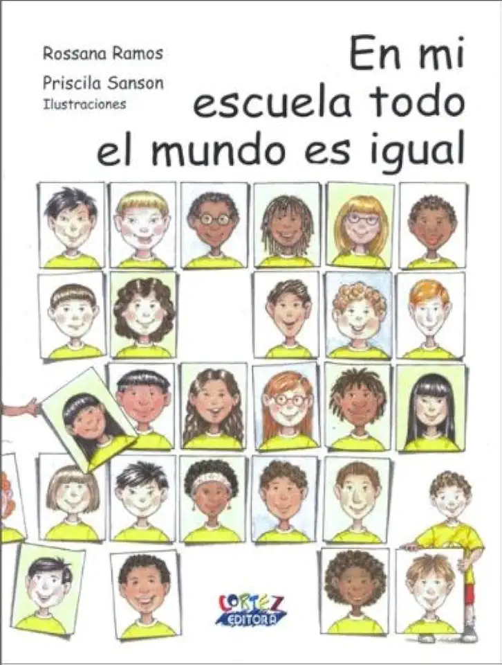 Capa do Livro En mi escuela todo el mundo es igual - Rossana Ramos