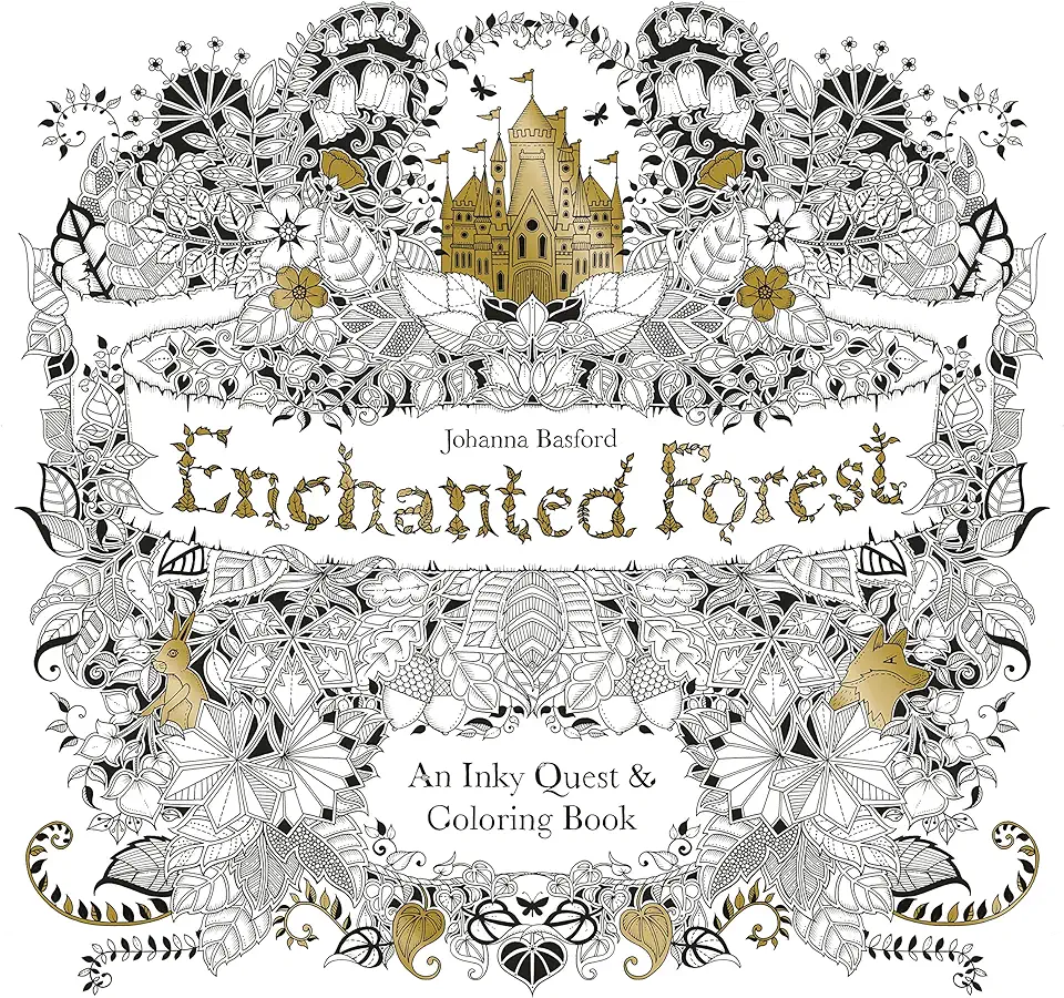 Capa do Livro Enchanted Forest - Johanna Basford