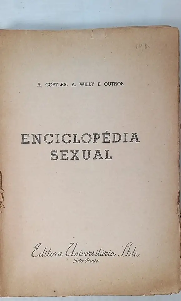 Capa do Livro Enciclopedia Sexual - A Costler a Willy e Outros