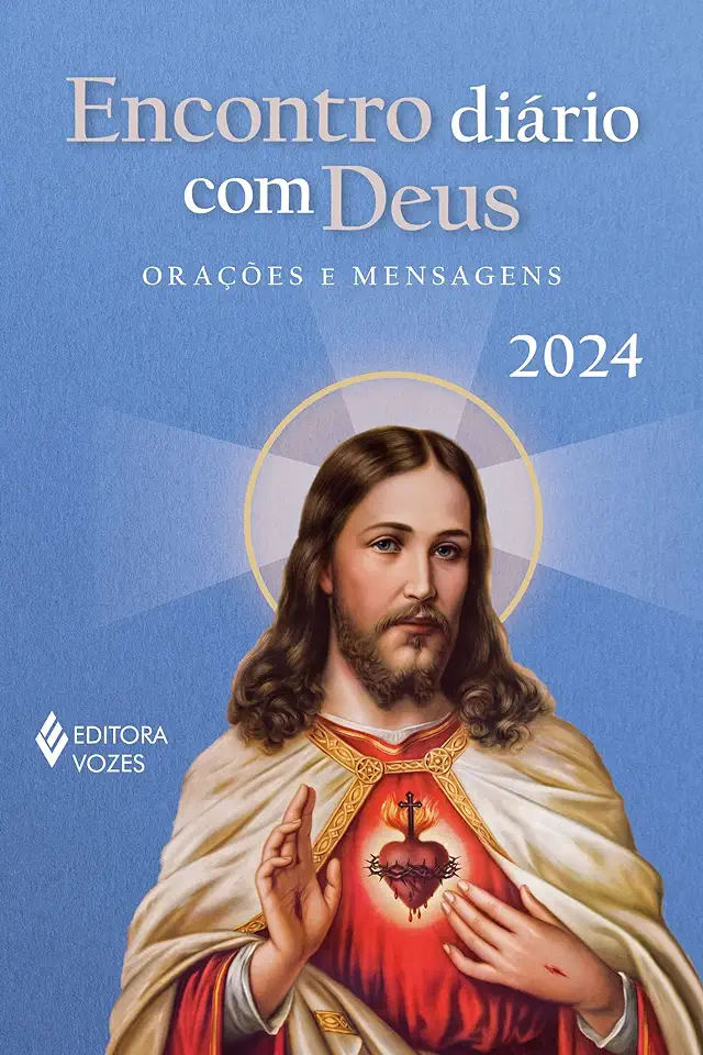 Capa do Livro Encontro Diário Com Deus Orações e Mensagens - Frei Edrian Josué Pasini